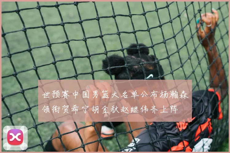 世预赛中国男篮大名单公布杨瀚森领衔贺希宁胡金秋赵继伟齐上阵